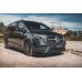 Накладка сплиттер на передний бампер на Mercedes V W447 AMG-Line рестайл